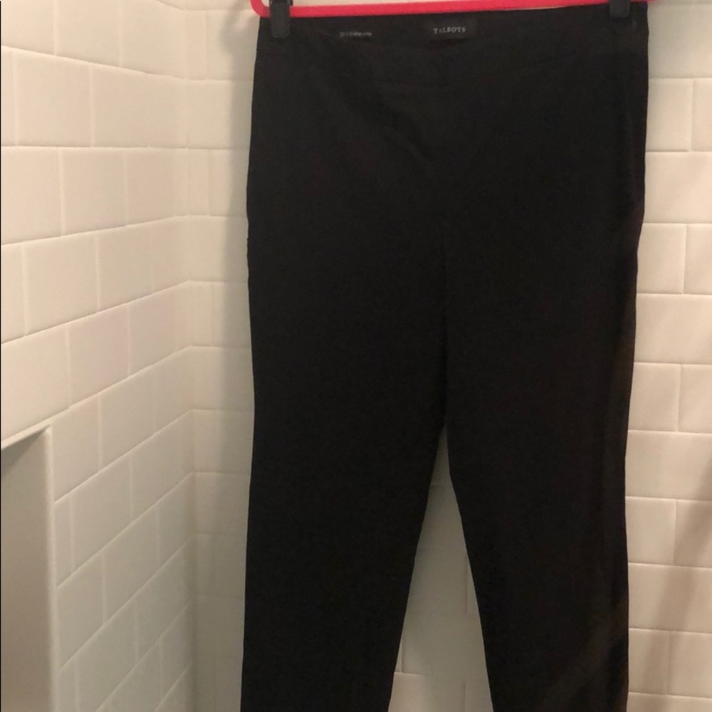 Black ankle pants